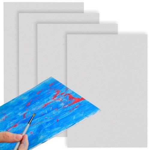 Set 4 bucati panza pentru pictura, 30x40 cm, pentru pictura in ulei si acrilic, bumbac - imagine 14